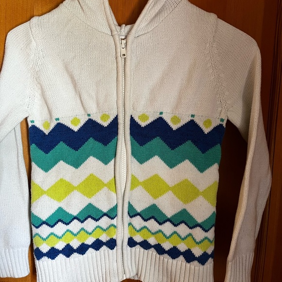 Gymboree zip up Sweater sz 7-8 Super cute - Picture 1 of 5